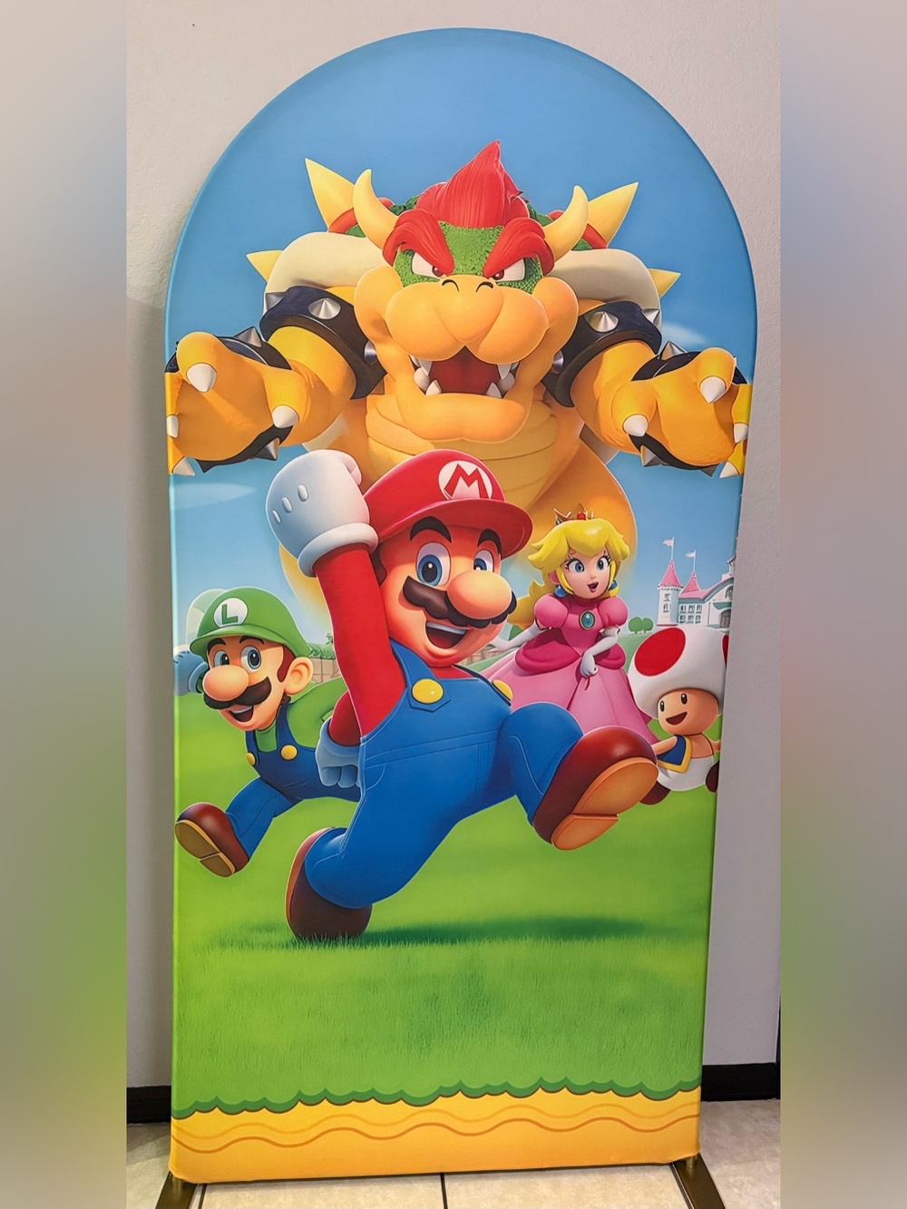 Super Mario Arch Backdrop Cover